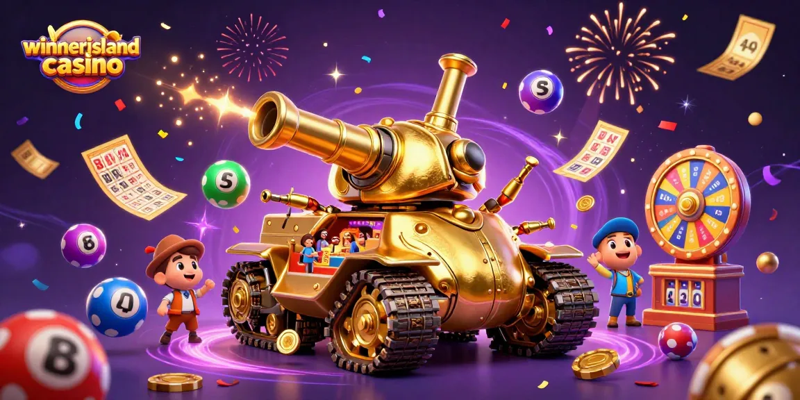 Experience the vibrant gaming world at winnerisland casino with confetti and colorful elements.
